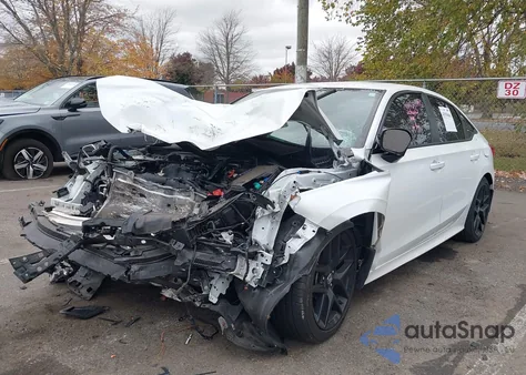 2022 Honda Civic Sport z USA, uszkodzony, nr VIN 2HGFE2F56NH566744